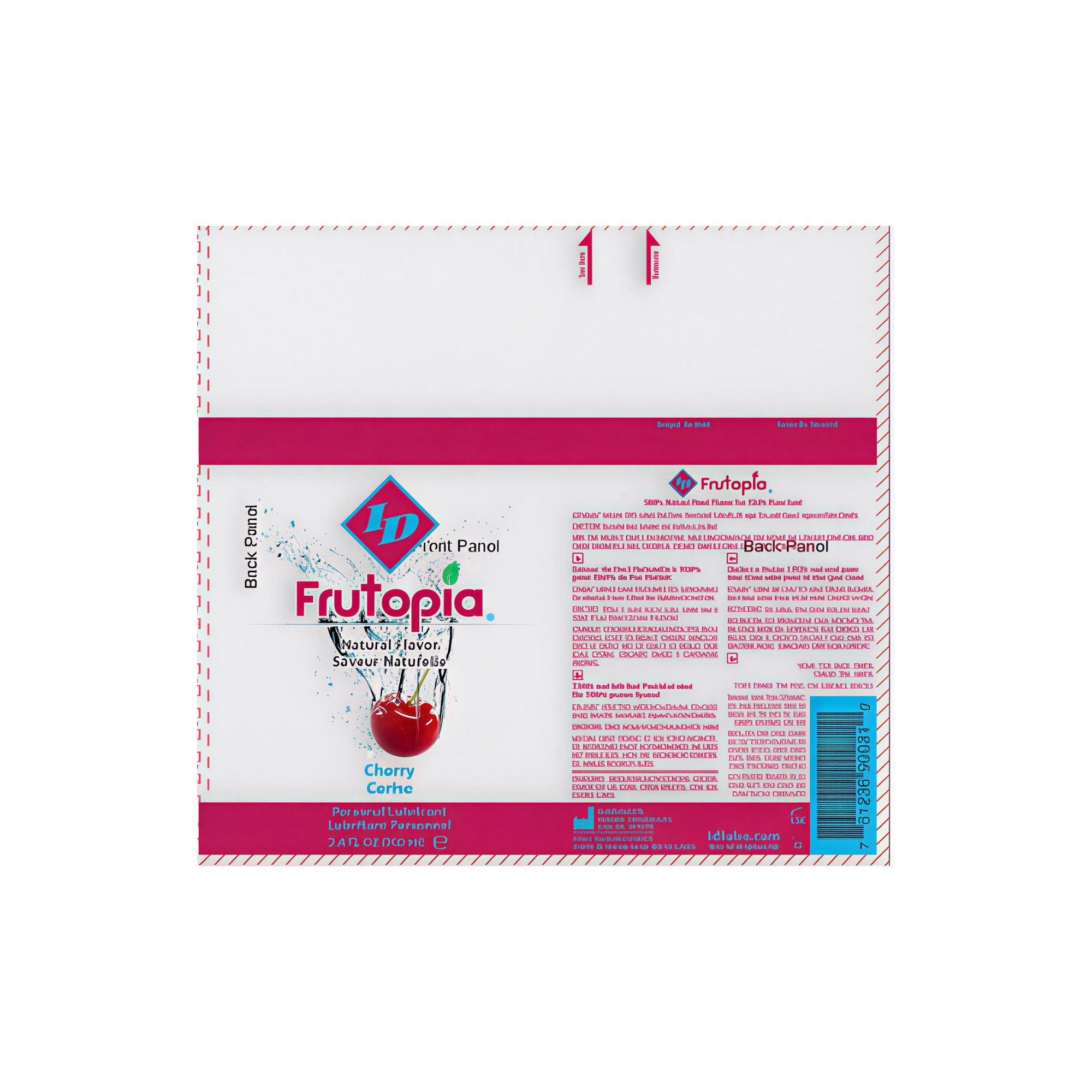 ID Frutopia Natural Flavor Cherry 3.4 Oz