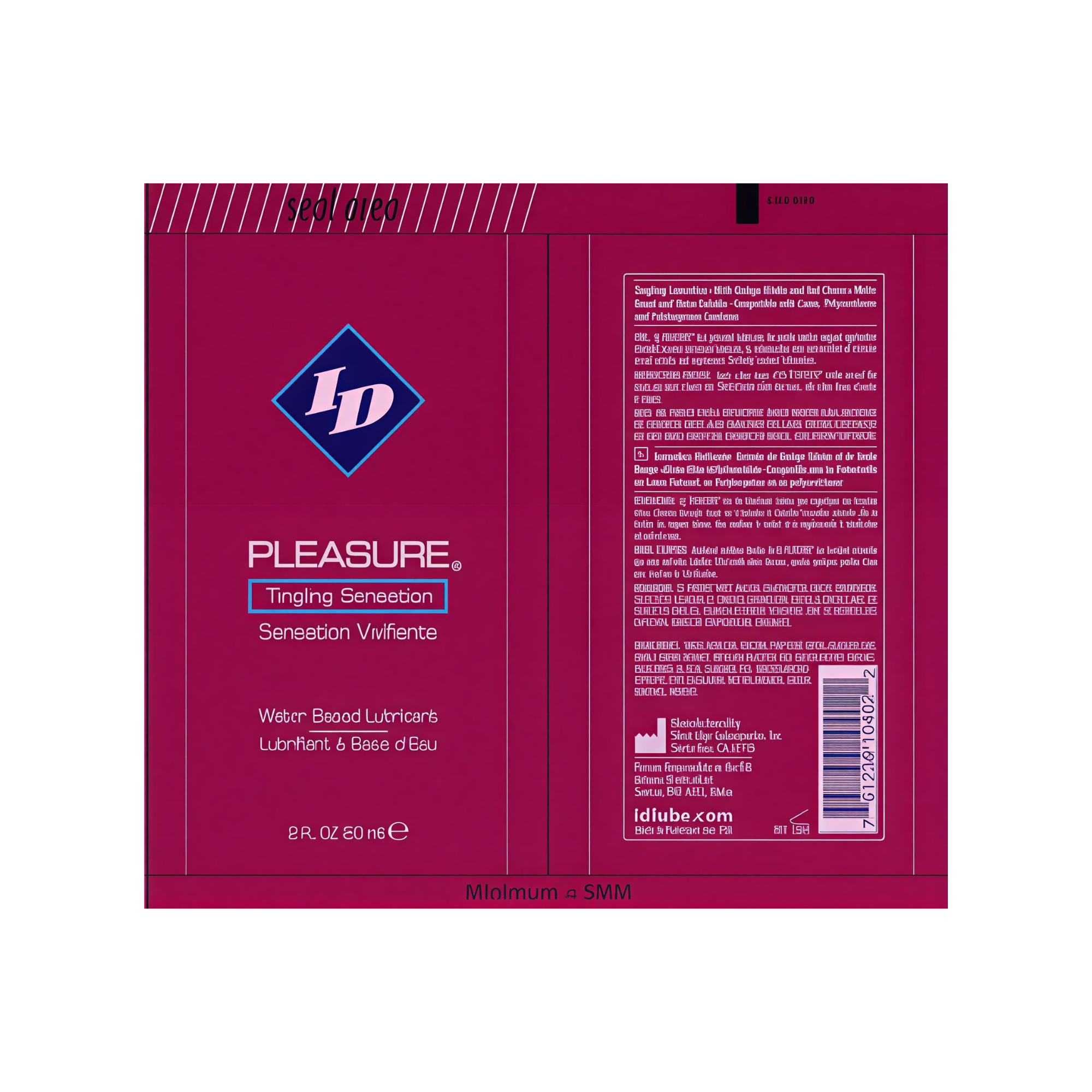 I-D 2oz Travel Tube Pleasure