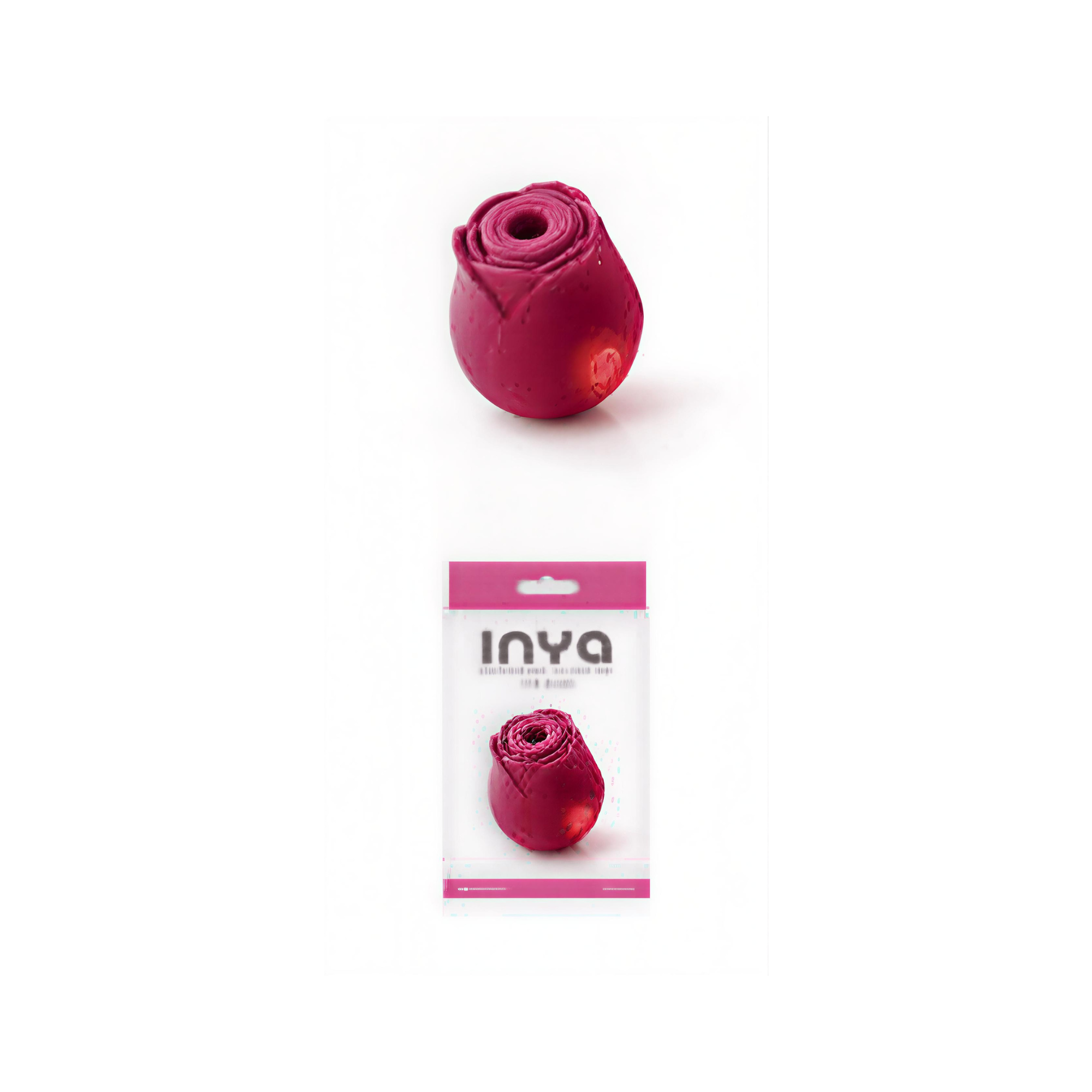 Inya Rose Rechargeable Suction Massager - Red