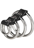 C and B Gear 3 Ring Gates Of Hell - Metal/Steel