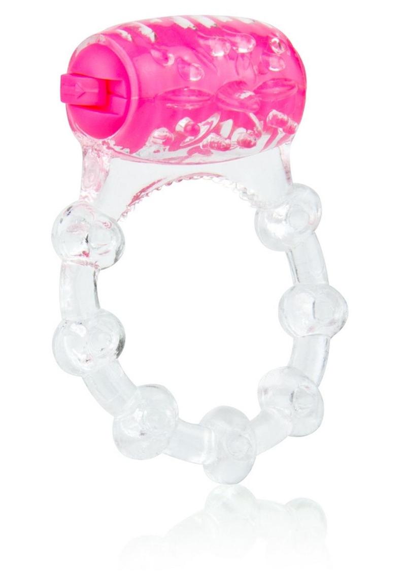 Color Pop Quickie Screaming O Vibrating Ring Silicone Cock Ring