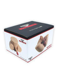 Kiotos Masturbator Silicone Dildo with Pussy and Ass - Vanilla