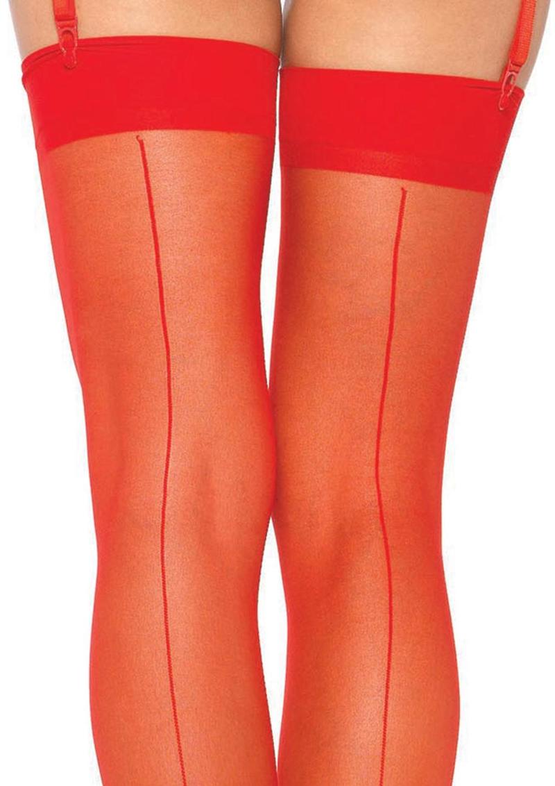 Leg Avenue Sheer Backseam Stockings