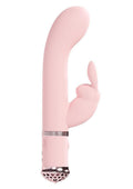 Loveline Belle 10 Function Silicone Rechargeable Rabbit Vibrator - Pink