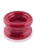 Oxballs Squeeze Short Ballstretcher - Cherry Lips - Red/Silver