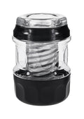 Playboy Spring Fling Rechargeable Stroker - Black/Clear