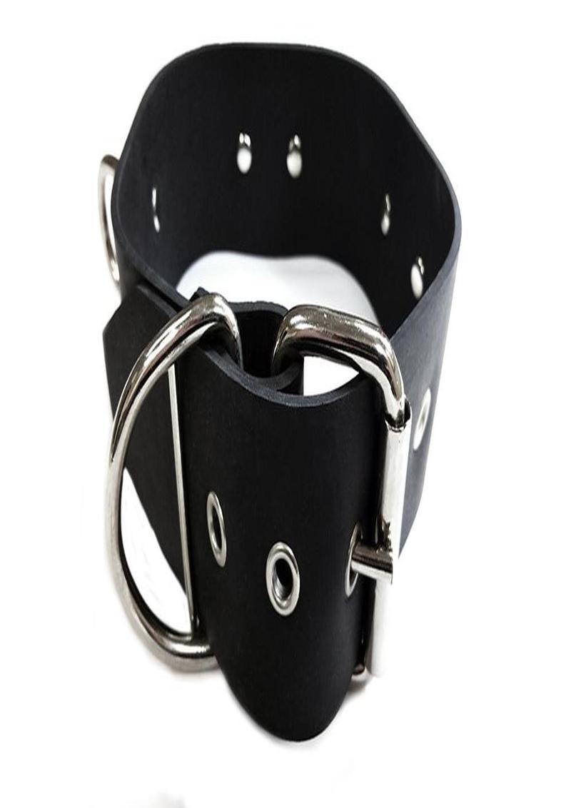 Rouge Rubber Adjustable 3 D-Ring Coller
