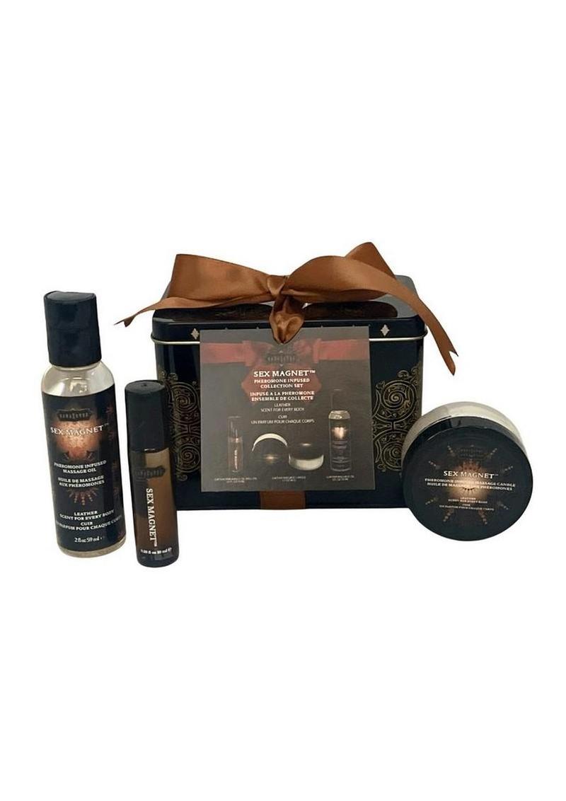 Sex Magnet Pheromone Gift Set - Leather