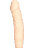 Silicone Stud Woody Vibrator - Ivory/Vanilla