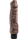 X5 Plus Hard On Vibrating Dildo - Caramel - 9in